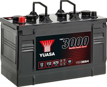 Yuasa YBX3664 - Marş motoru aküsü www.parts5.com