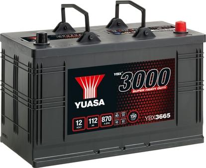 Yuasa YBX3665 - Starter Battery parts5.com