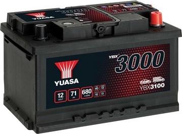 Yuasa YBX3100 - Indító akkumulátor www.parts5.com