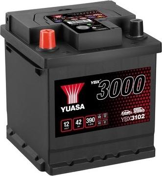 Yuasa YBX3102 - Starter Battery parts5.com