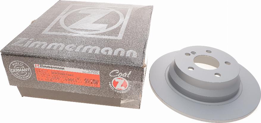 Zimmermann 400.3621.20 - Тормозной диск www.parts5.com