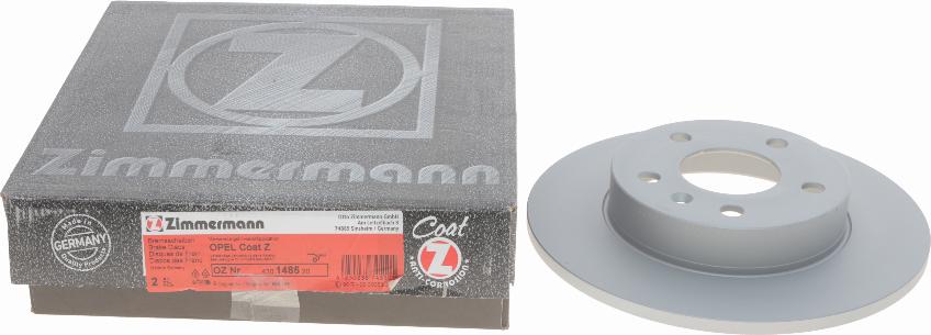 Zimmermann 430.1485.20 - Disc frana www.parts5.com