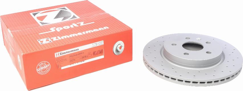 Zimmermann 430.2618.52 - Brake Disc www.parts5.com