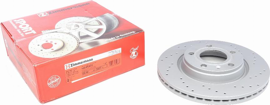 Zimmermann 600.3207.52 - Δισκόπλακα www.parts5.com