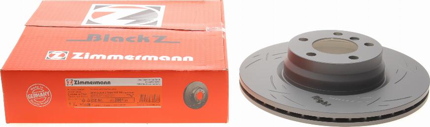 Zimmermann 150.2901.55 - Brake Disc parts5.com