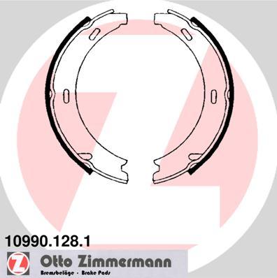 Zimmermann 10990.128.1 - Комплект спирачна челюст, ръчна спирачка www.parts5.com