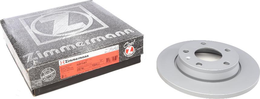 Zimmermann 100.1244.20 - Brake Disc www.parts5.com