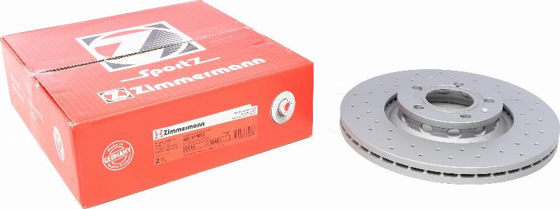 Zimmermann 100.1242.52 - Brake Disc www.parts5.com