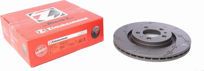 Zimmermann 100.1234.53 - Disco de freno www.parts5.com