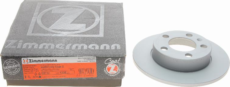 Zimmermann 100.1236.20 - Disc frana www.parts5.com