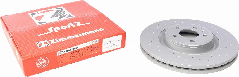 Zimmermann 100.3356.52 - Brake Disc www.parts5.com