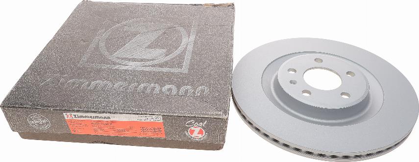 Zimmermann 100.3358.20 - Brzdový kotouč www.parts5.com