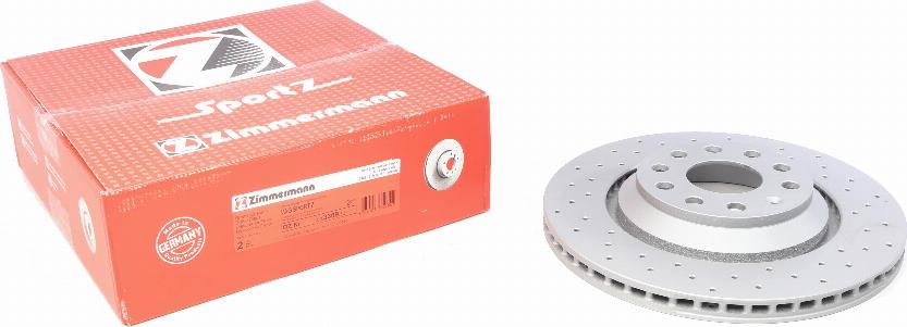 Zimmermann 100.3309.52 - Disco de freno www.parts5.com