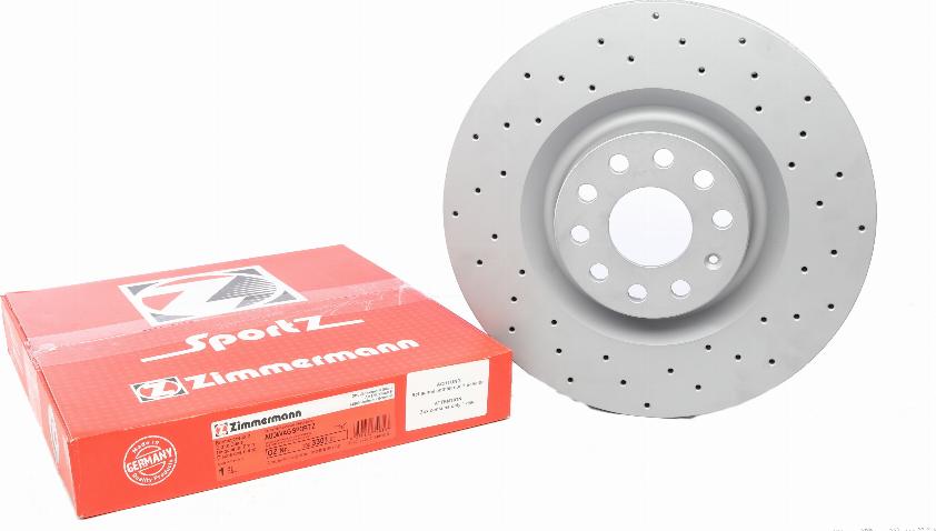 Zimmermann 100.3301.52 - Brake Disc www.parts5.com