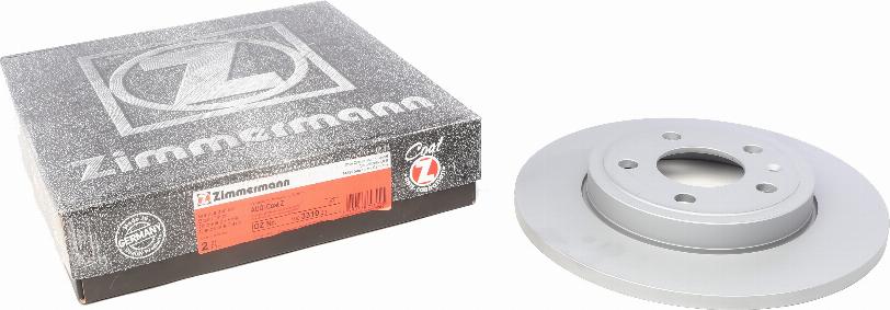 Zimmermann 100.3310.20 - Δισκόπλακα www.parts5.com