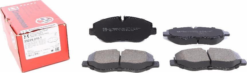 Zimmermann 29229.210.1 - Brake Pad Set, disc brake www.parts5.com