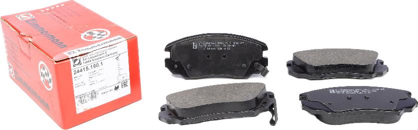 Zimmermann 24415.190.1 - Brake Pad Set, disc brake www.parts5.com