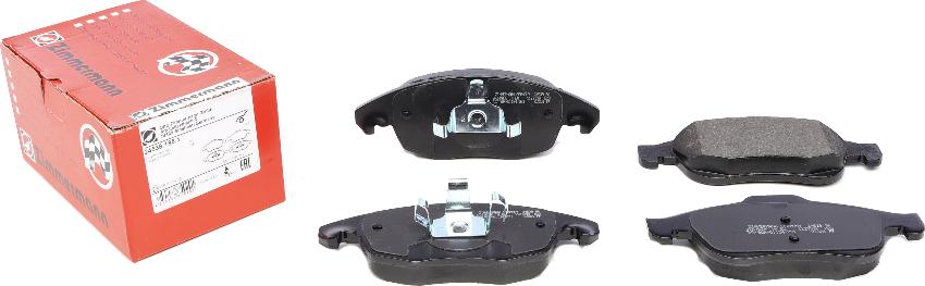 Zimmermann 24538.185.1 - Brake Pad Set, disc brake www.parts5.com