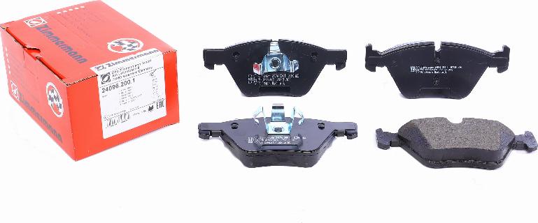 Zimmermann 24096.200.1 - Brake Pad Set, disc brake parts5.com