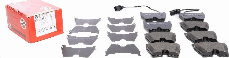 Zimmermann 24888.170.2 - Brake Pad Set, disc brake www.parts5.com