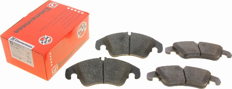 Zimmermann 24743.190.1 - Set placute frana,frana disc www.parts5.com