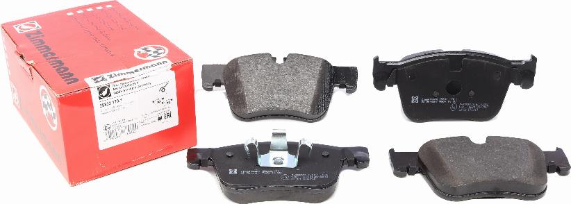 Zimmermann 25833.170.1 - Brake Pad Set, disc brake www.parts5.com