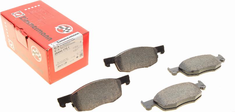 Zimmermann 26444.170.1 - Brake Pad Set, disc brake www.parts5.com