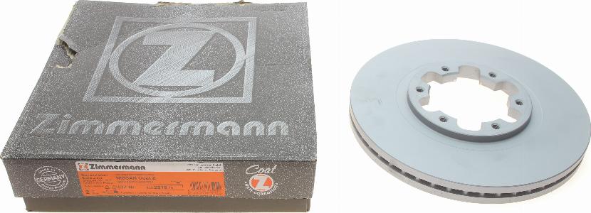 Zimmermann 200.2516.20 - Brake Disc parts5.com