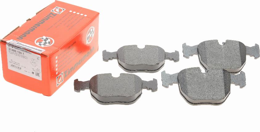 Zimmermann 21486.190.1 - Brake Pad Set, disc brake parts5.com