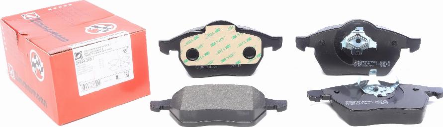 Zimmermann 21624.200.1 - Brake Pad Set, disc brake parts5.com