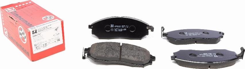 Zimmermann 23698.170.1 - Brake Pad Set, disc brake parts5.com