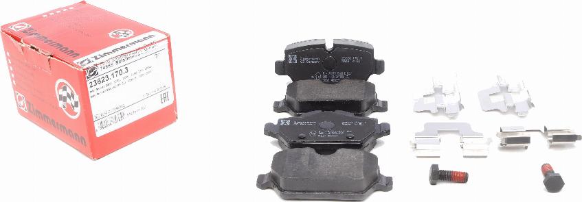 Zimmermann 23623.170.3 - Brake Pad Set, disc brake parts5.com