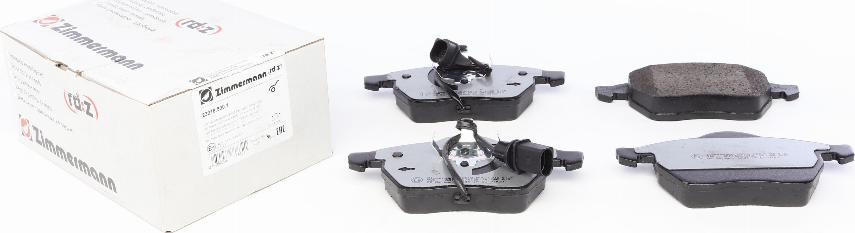 Zimmermann 23018.900.1 - Brake Pad Set, disc brake www.parts5.com