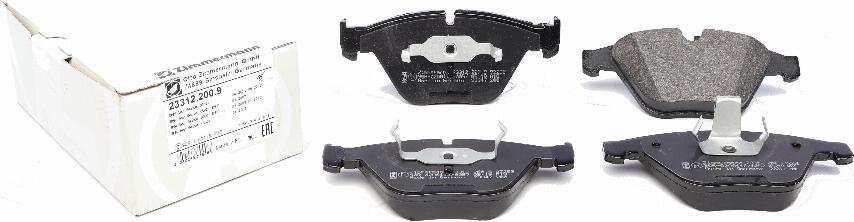 Zimmermann 23312.200.9 - Brake Pad Set, disc brake www.parts5.com