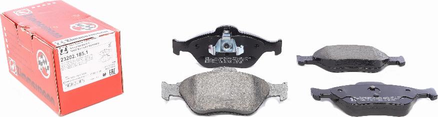 Zimmermann 23202.185.1 - Brake Pad Set, disc brake www.parts5.com