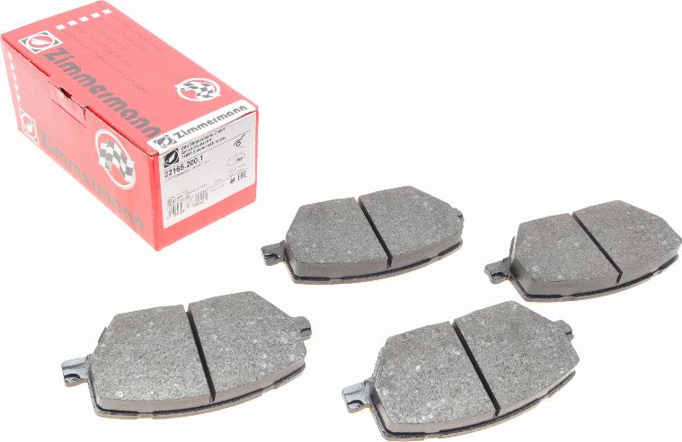 Zimmermann 22165.200.1 - Brake Pad Set, disc brake www.parts5.com