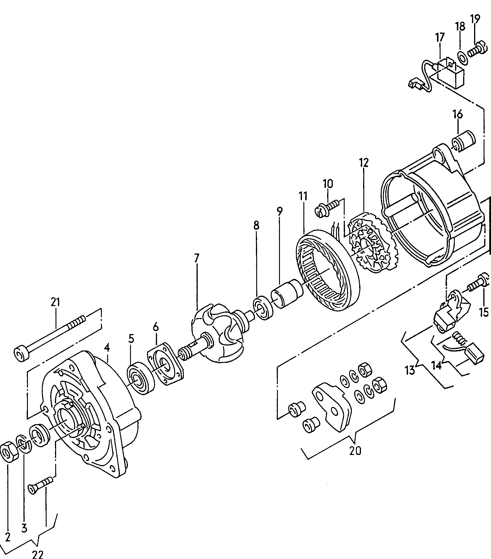 AUDI N04 118 17 - Set rulment roata www.parts5.com