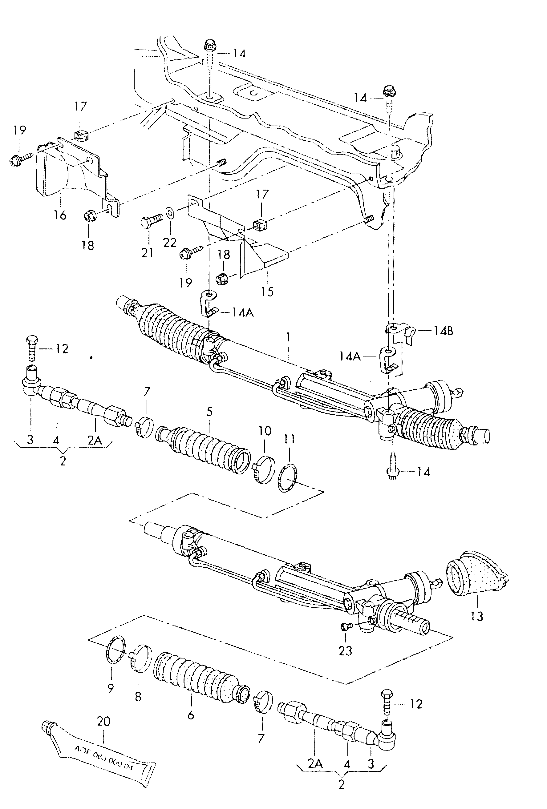 Skoda 4F0 498 811 A - Hlava / čap spojovacej tyče riadenia www.parts5.com