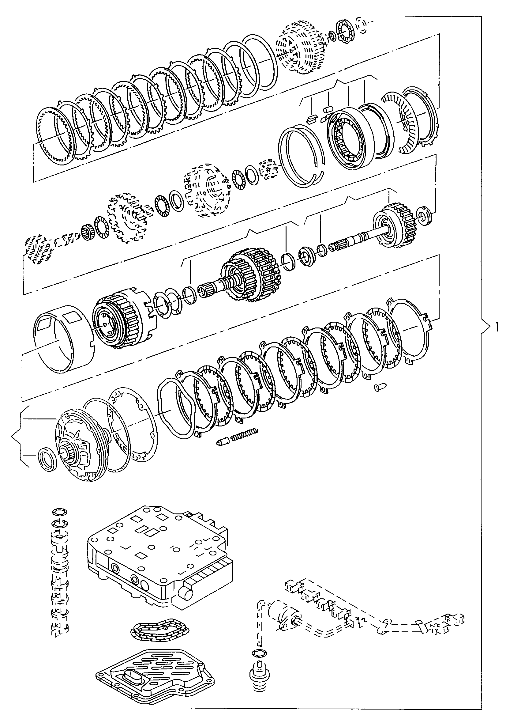 VW 01N321370 - Tiiviste, automaattivaihteiston öljypohja www.parts5.com