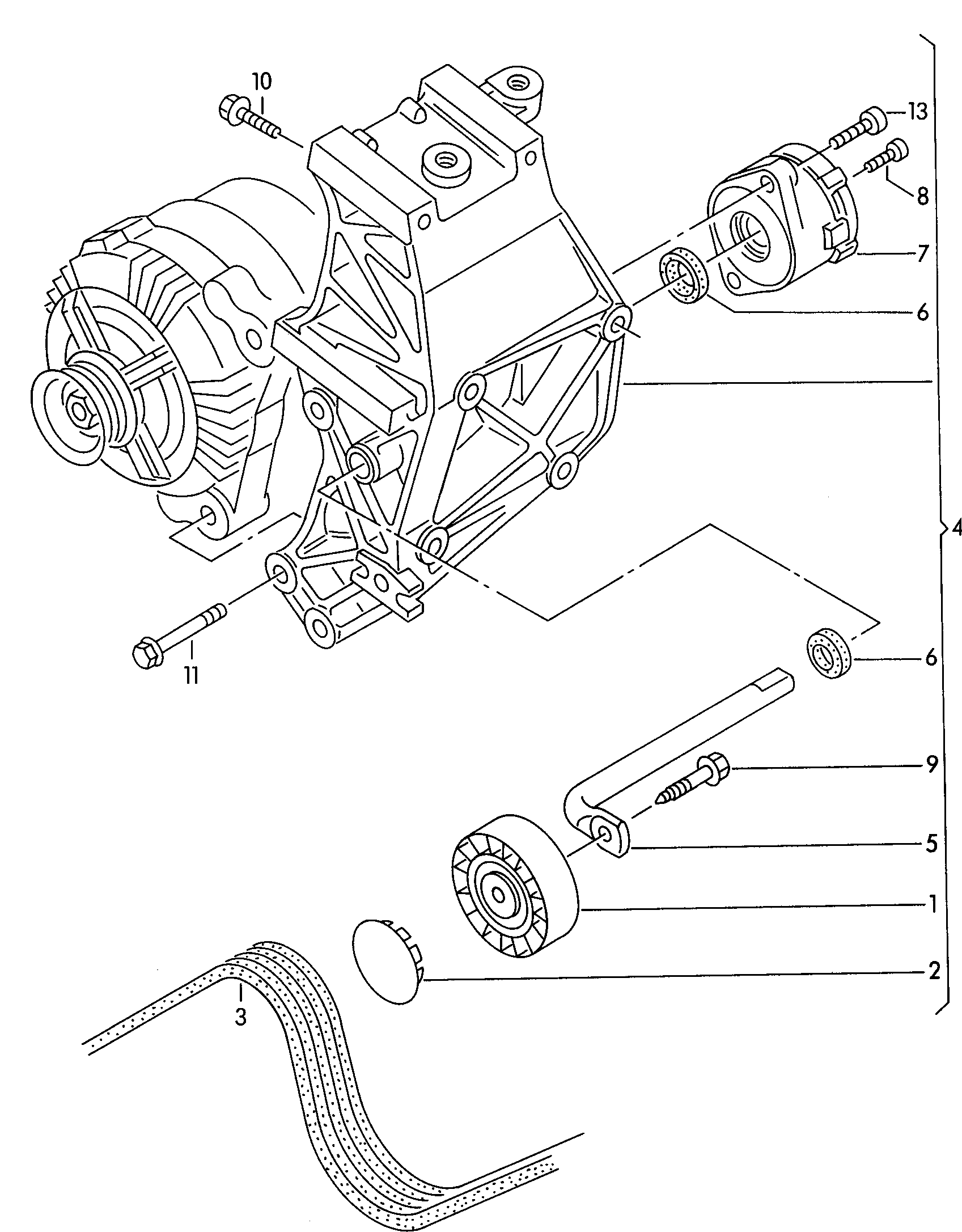 AUDI N 019 531 3 - Kit de distribution www.parts5.com