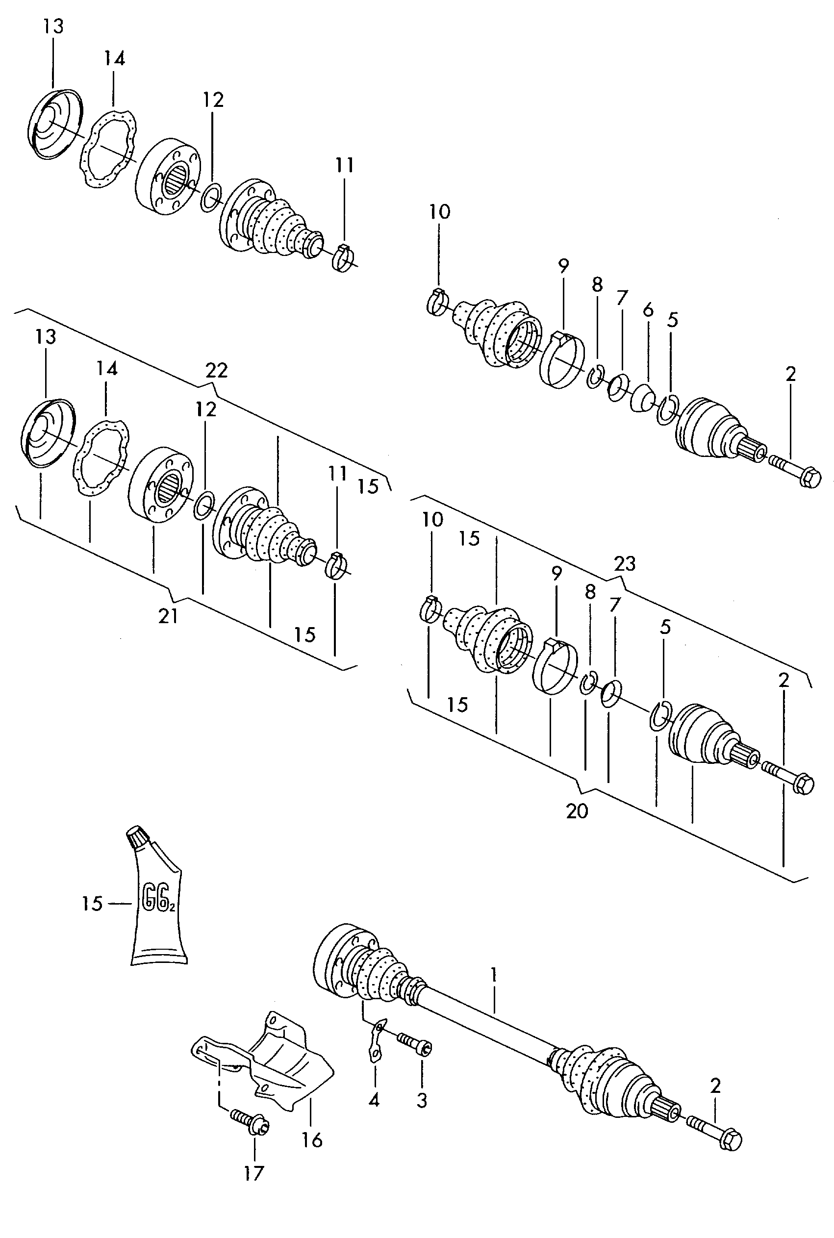 Seat 4F0598201 - Bellow, drive shaft www.parts5.com