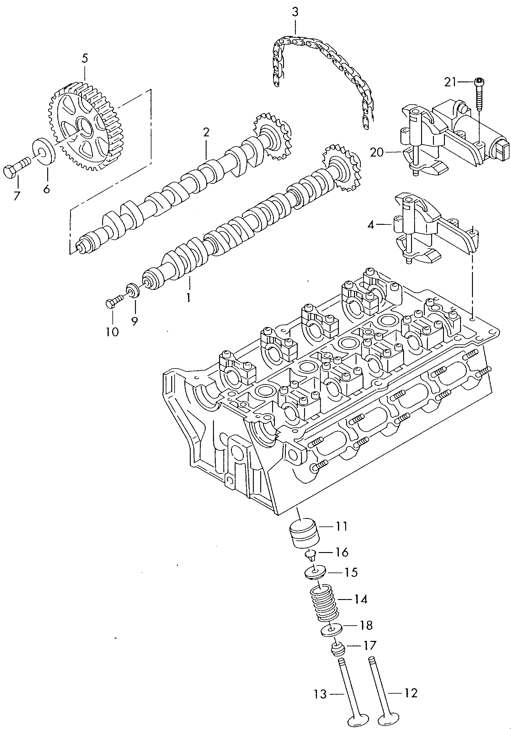 VW 058 109 088 E - Camshaft Adjuster www.parts5.com