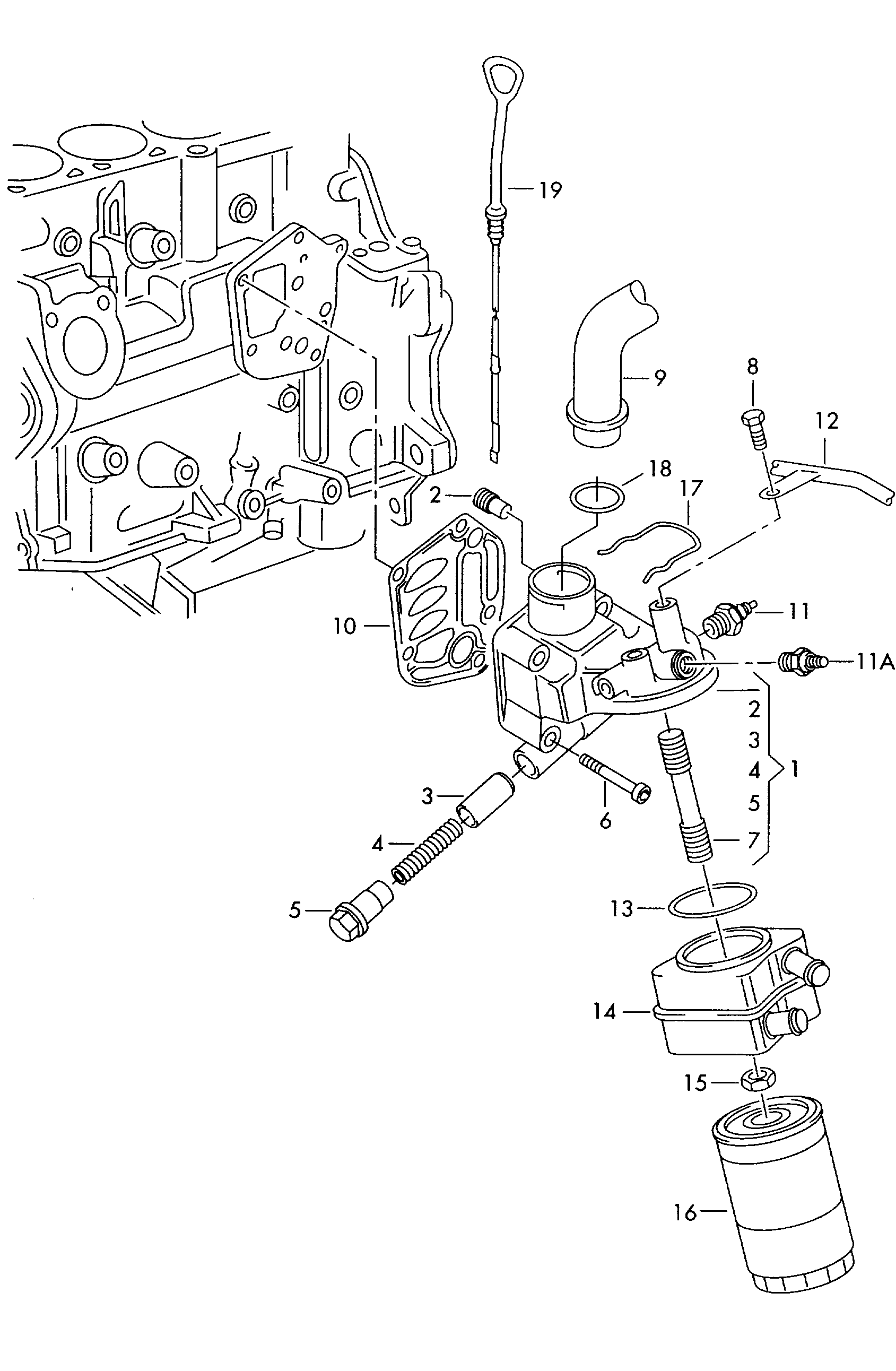 VAG 068 115 561 F - Ölfilter www.parts5.com