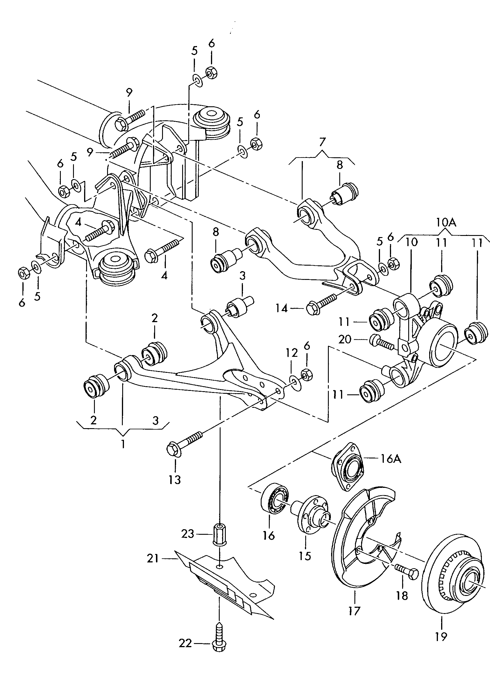 Seat 4B0598625B - Drive Shaft parts5.com