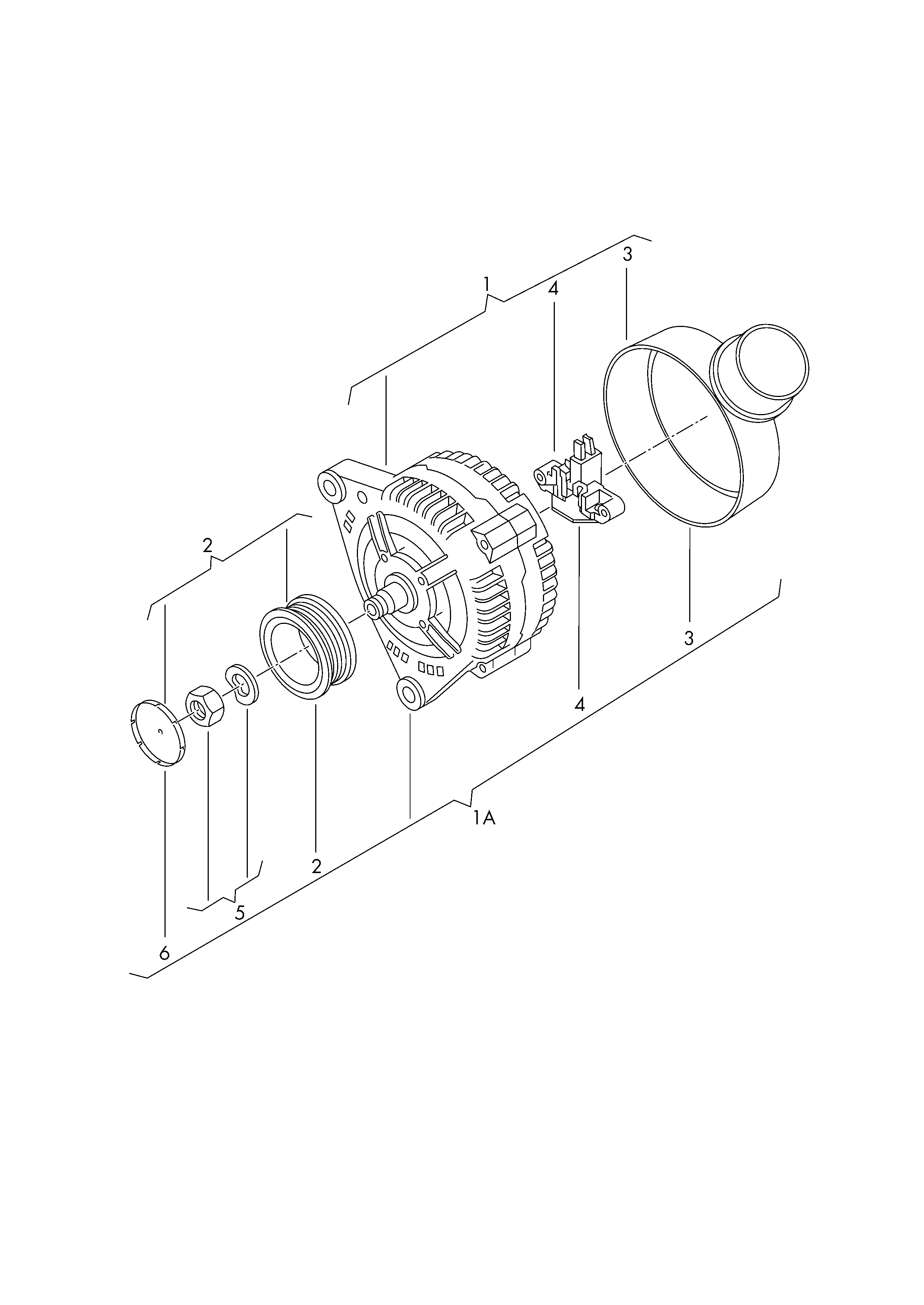 AUDI 028903803FX - Regulator, alternator www.parts5.com