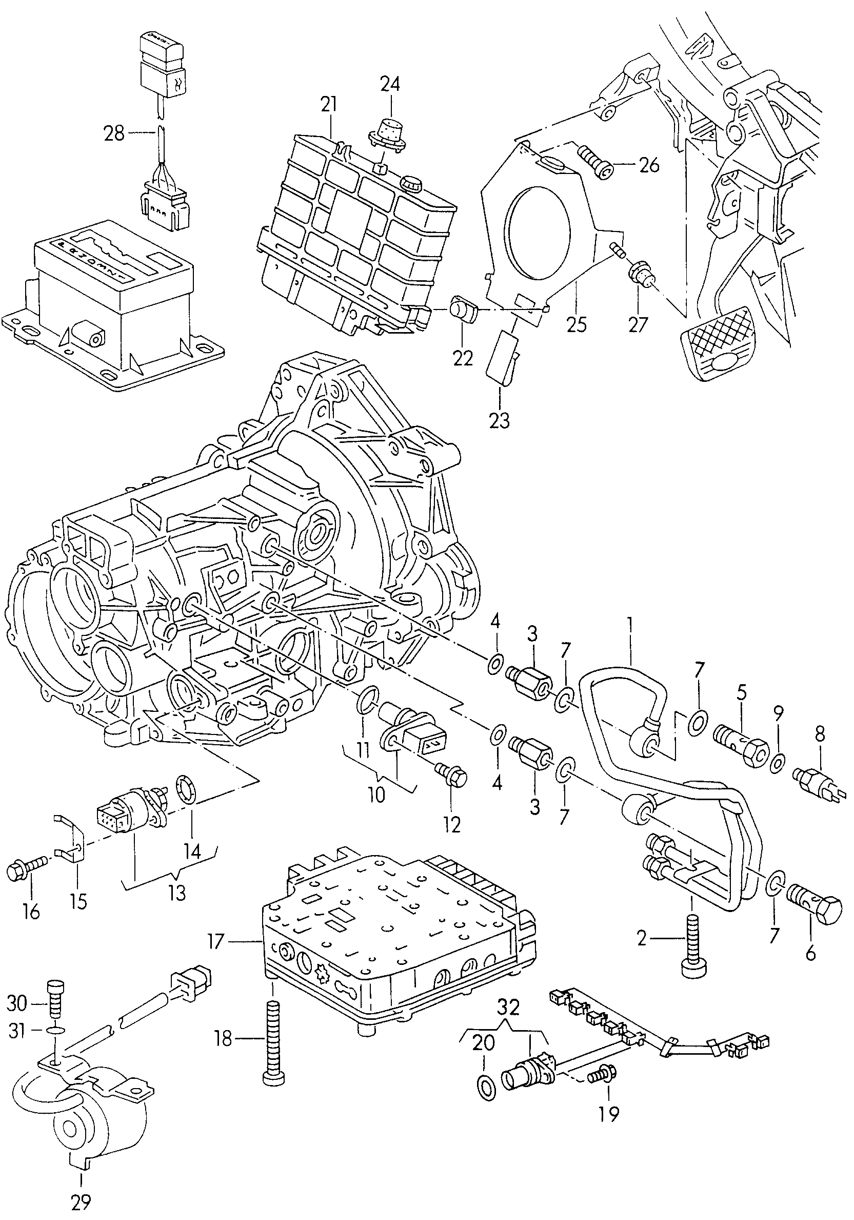 VAG 095321529 - Dichtung, Ansaugkrümmer www.parts5.com