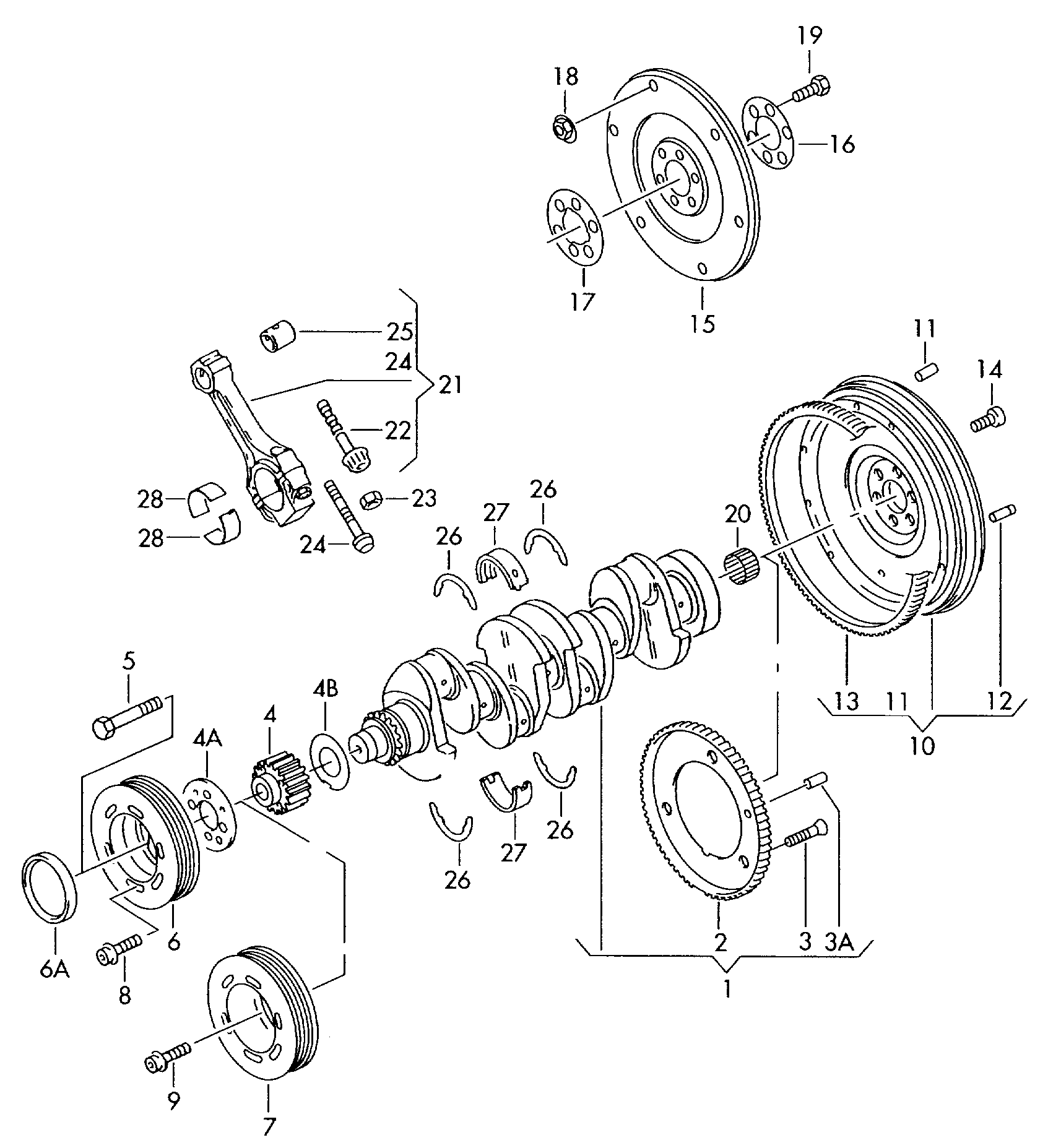 Seat 028105269B - Koło zamachowe www.parts5.com