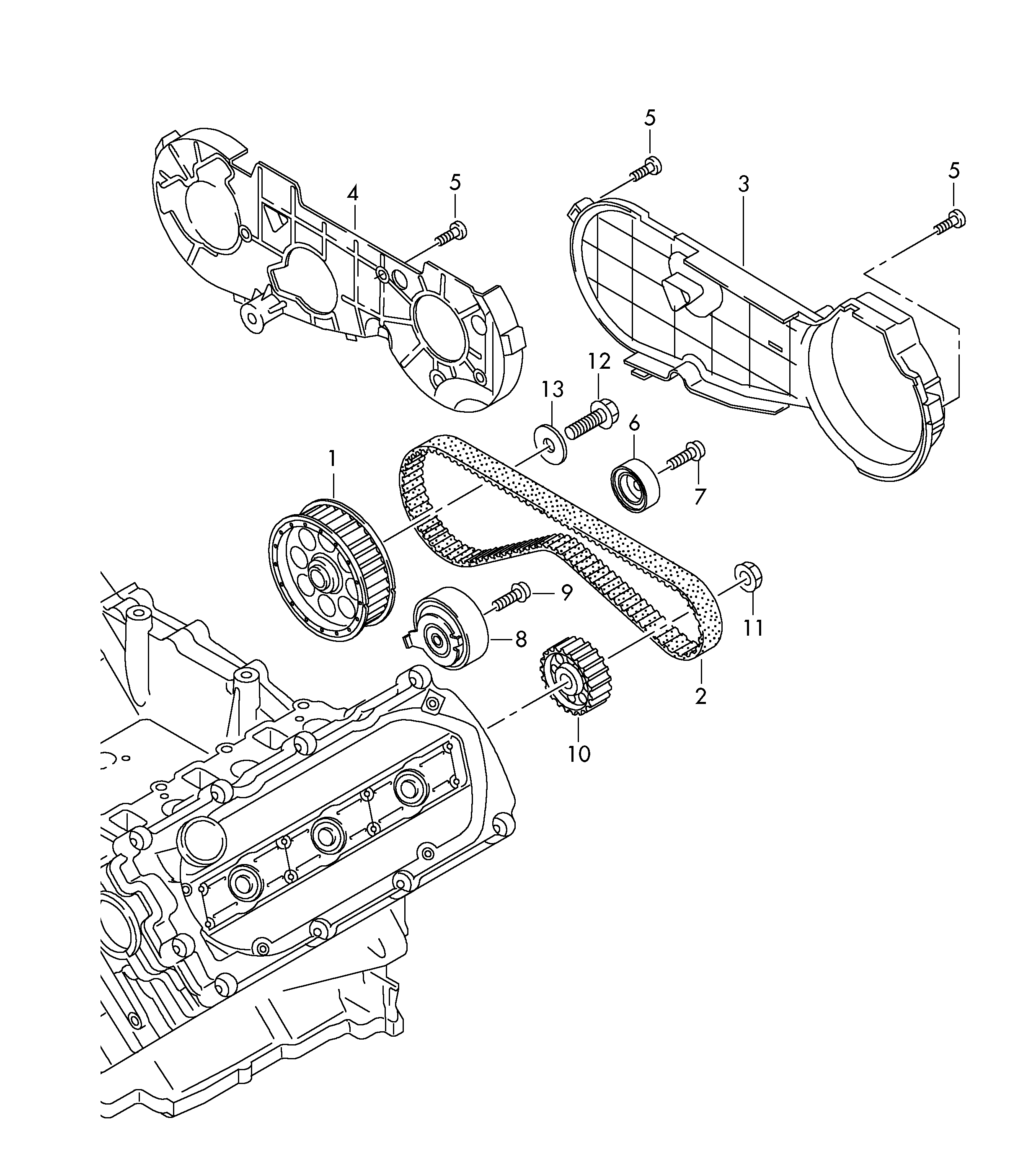 Seat 059 109 119 F - Pasek rozrządu www.parts5.com