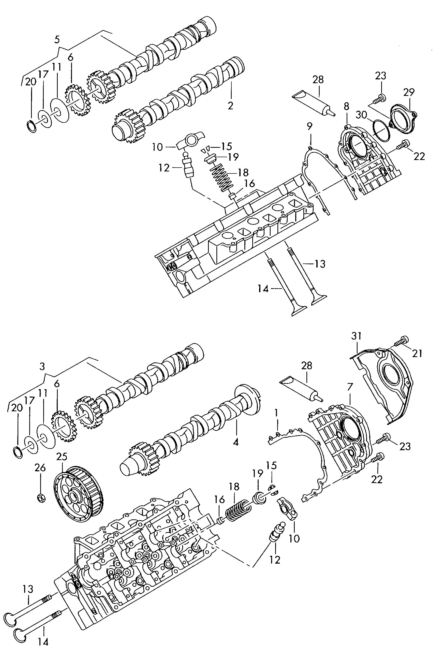 VAG N  91077901 - Tömítés, szívókönyök www.parts5.com