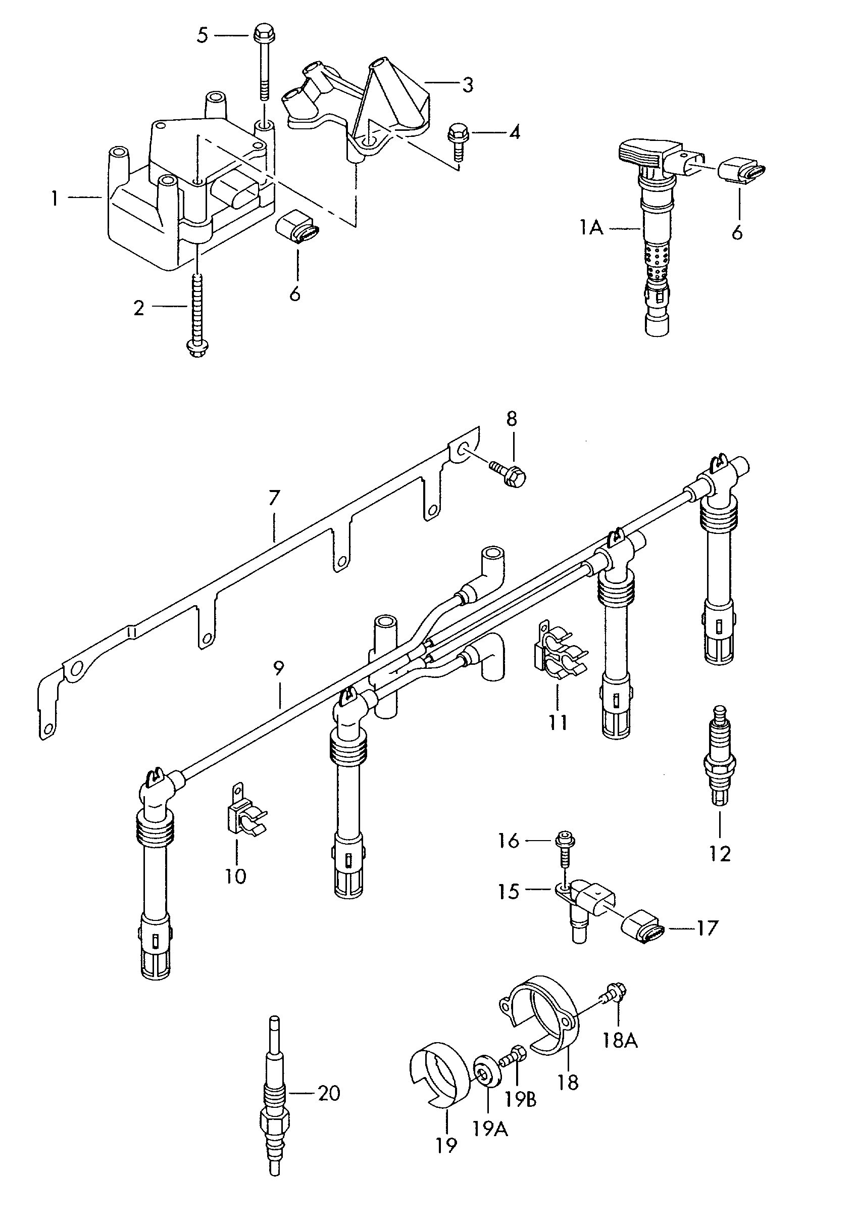 Skoda N   105 798 02 - Glow Plug parts5.com